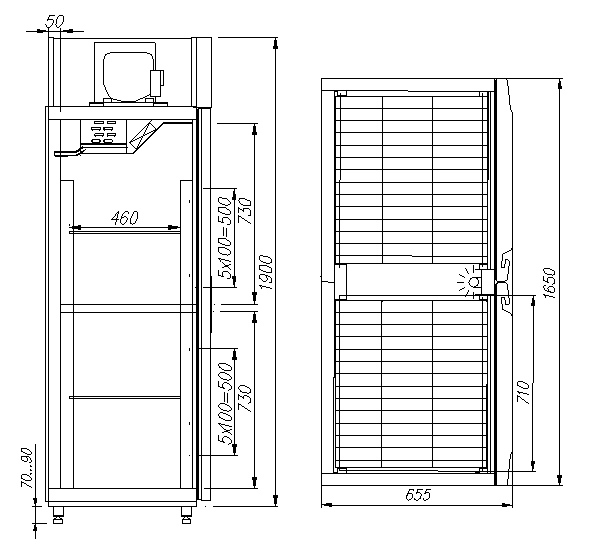 Комбинированный шкаф CARBOMA RF1120 