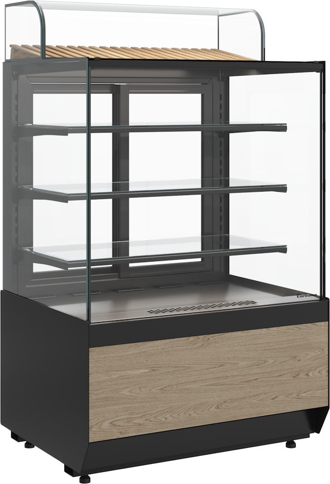 Нейтральная витрина CARBOMA CUBE 2 LIGHT KC70 N 0,9‑1 2.0 
