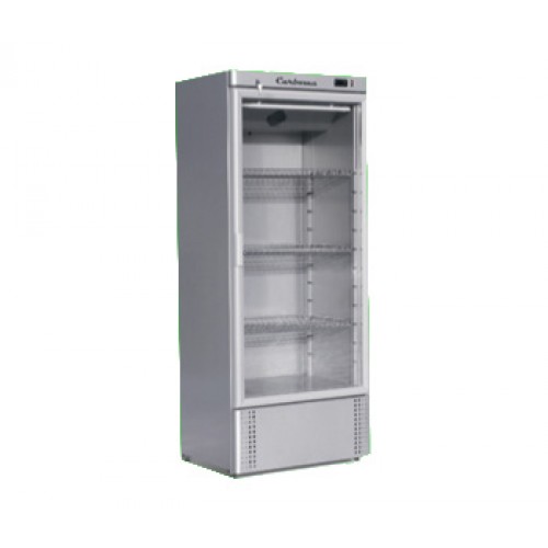 Шкаф холодильный V560 С (стекло) Сarboma INOX