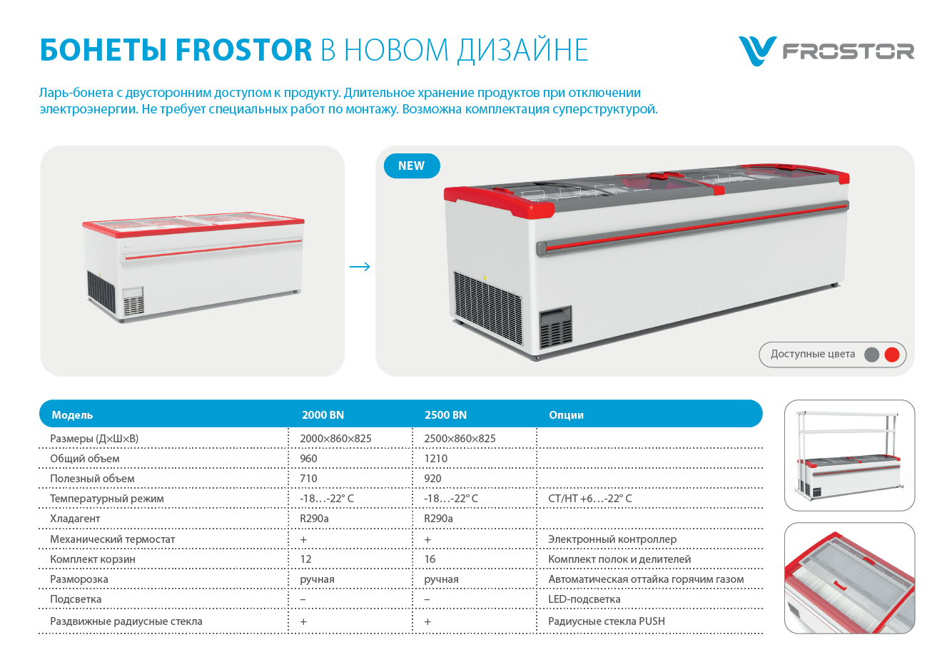 Бонета Frostor F 2500 B 